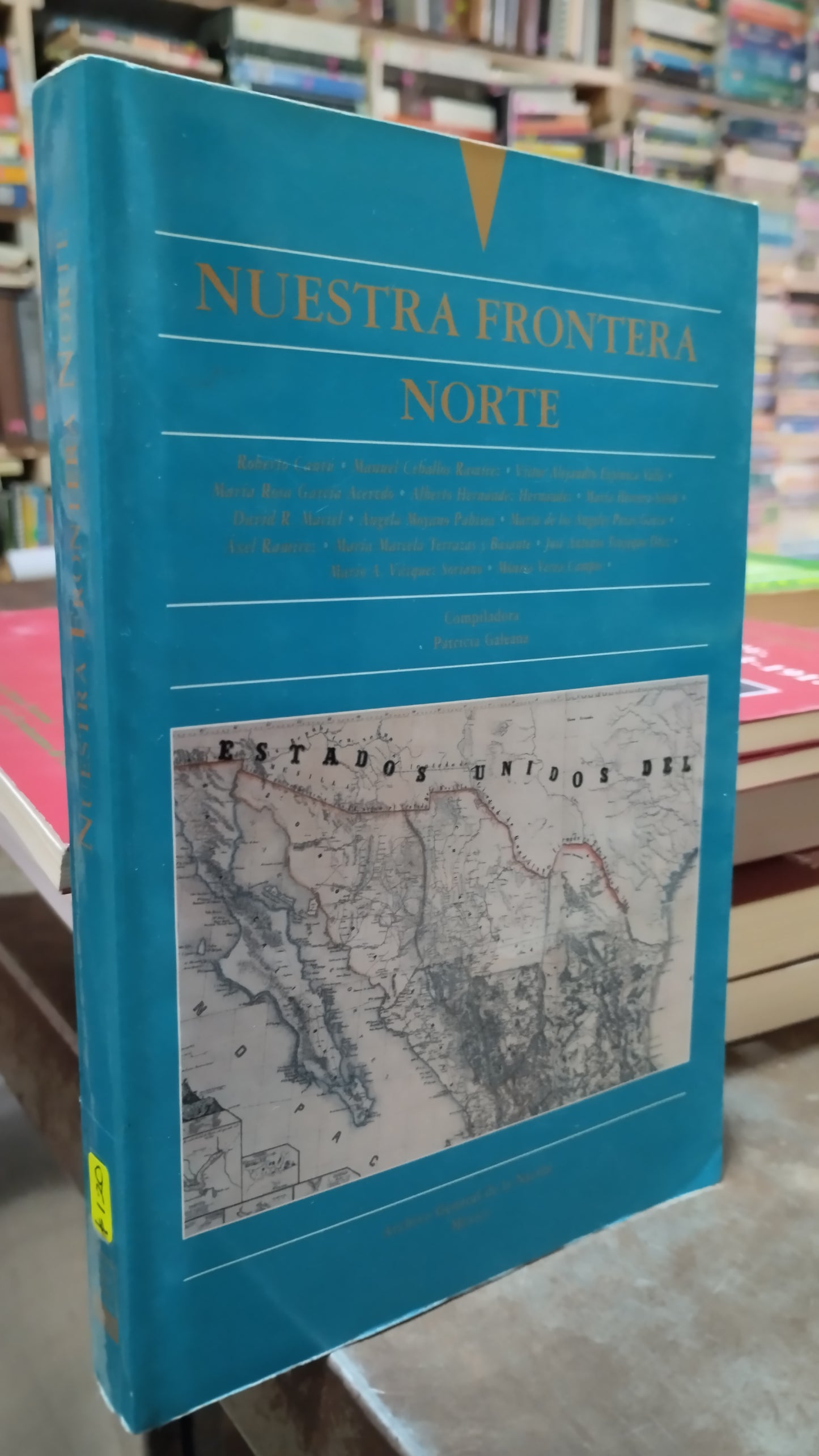 NUESTRA FRONTERA NORTE LIBRO USADO HISTORIA ALDAMA