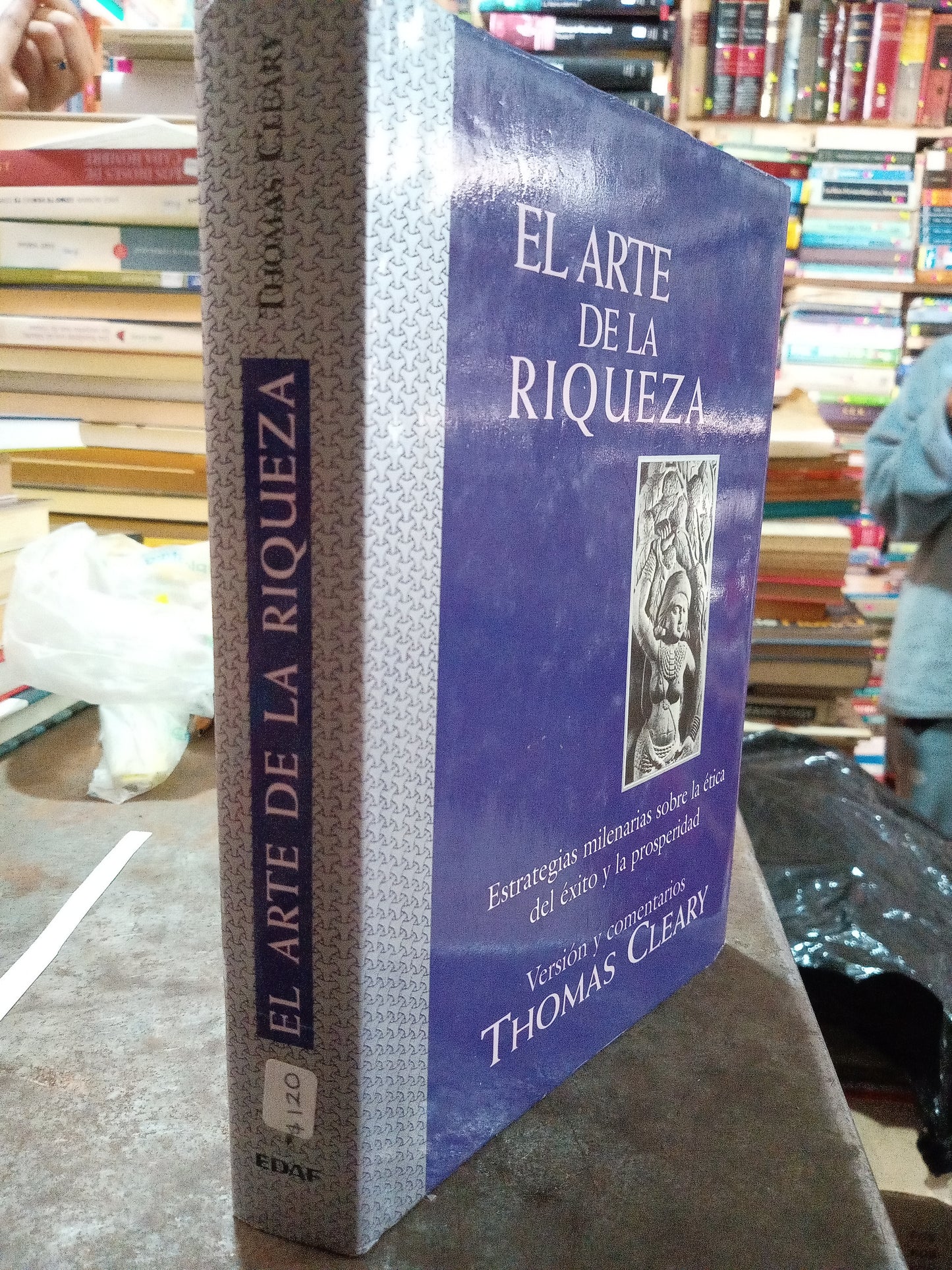 EL ARTE DE LA RIQUEZA POR THOMAS CLEARY USADO SUPERACION PERSONAL ALDAMA