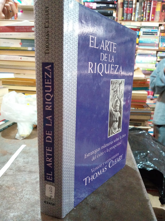 EL ARTE DE LA RIQUEZA POR THOMAS CLEARY USADO SUPERACION PERSONAL ALDAMA