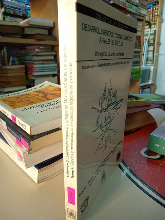DESARROLLO REGIONAL Y URBANO EN MÉXICO A FINALES DEL SIGLO XX POR SALVADOR RODRÍGUEZ JORGE SERRANO Y ALBERTO JAVIER VILLAR USADO SOCIOLOGIA LITERARIO 207
