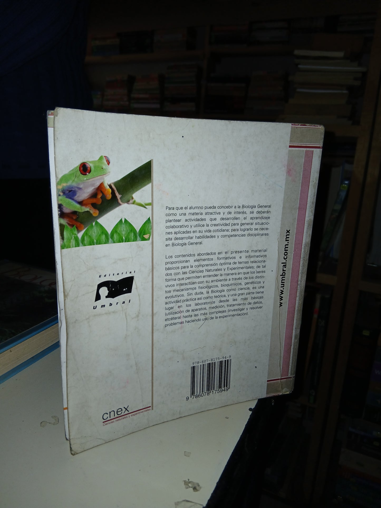 BIOLOGÍA GENERAL POR DAVID ALEJANDRO CASTILLO LEÓN USADO BIOLOGÍA LITERARIO 207