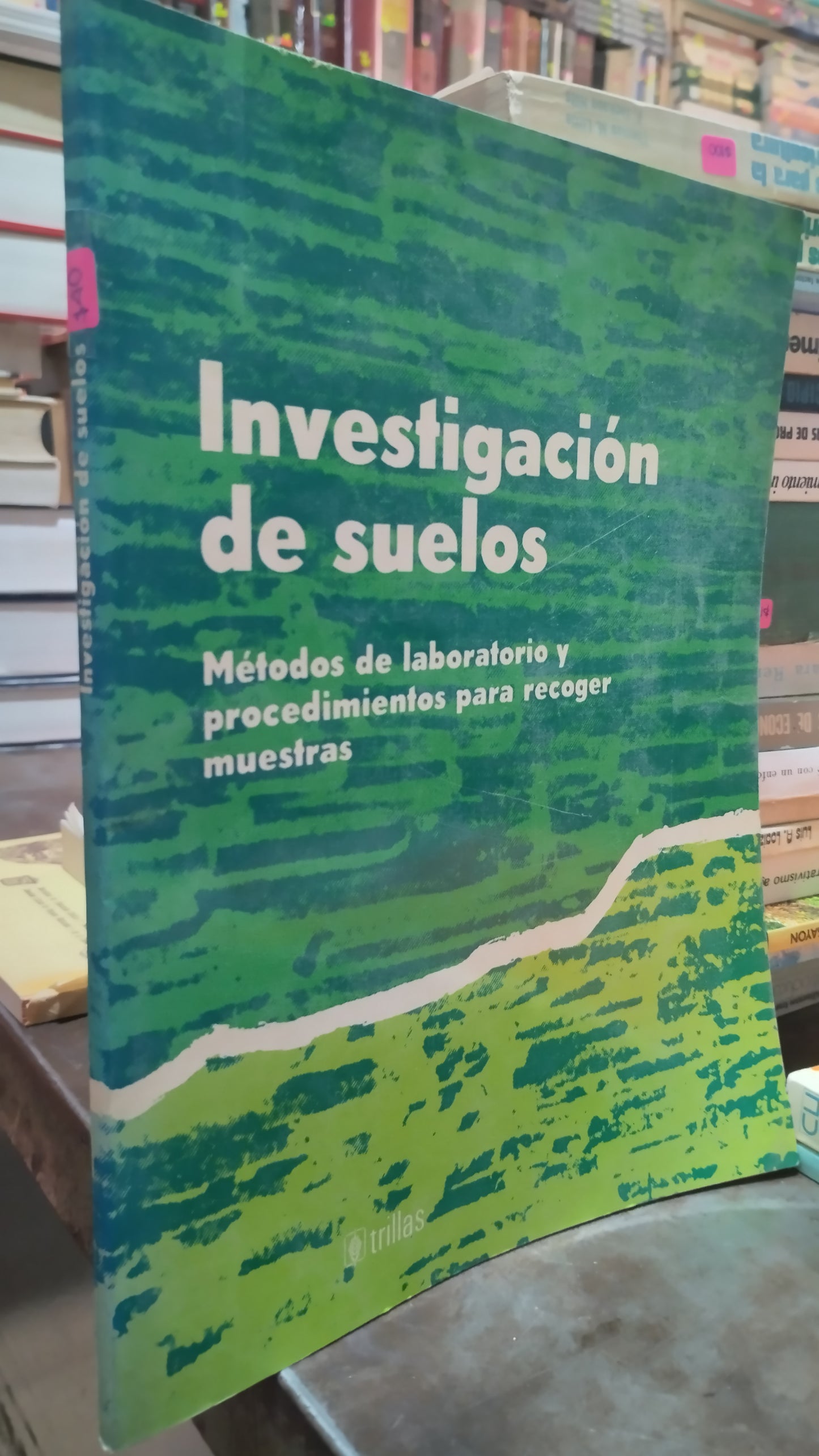 INVESTIGACION DE SUELOS LIBRO USADO AGRICULTURA ALDAMA
