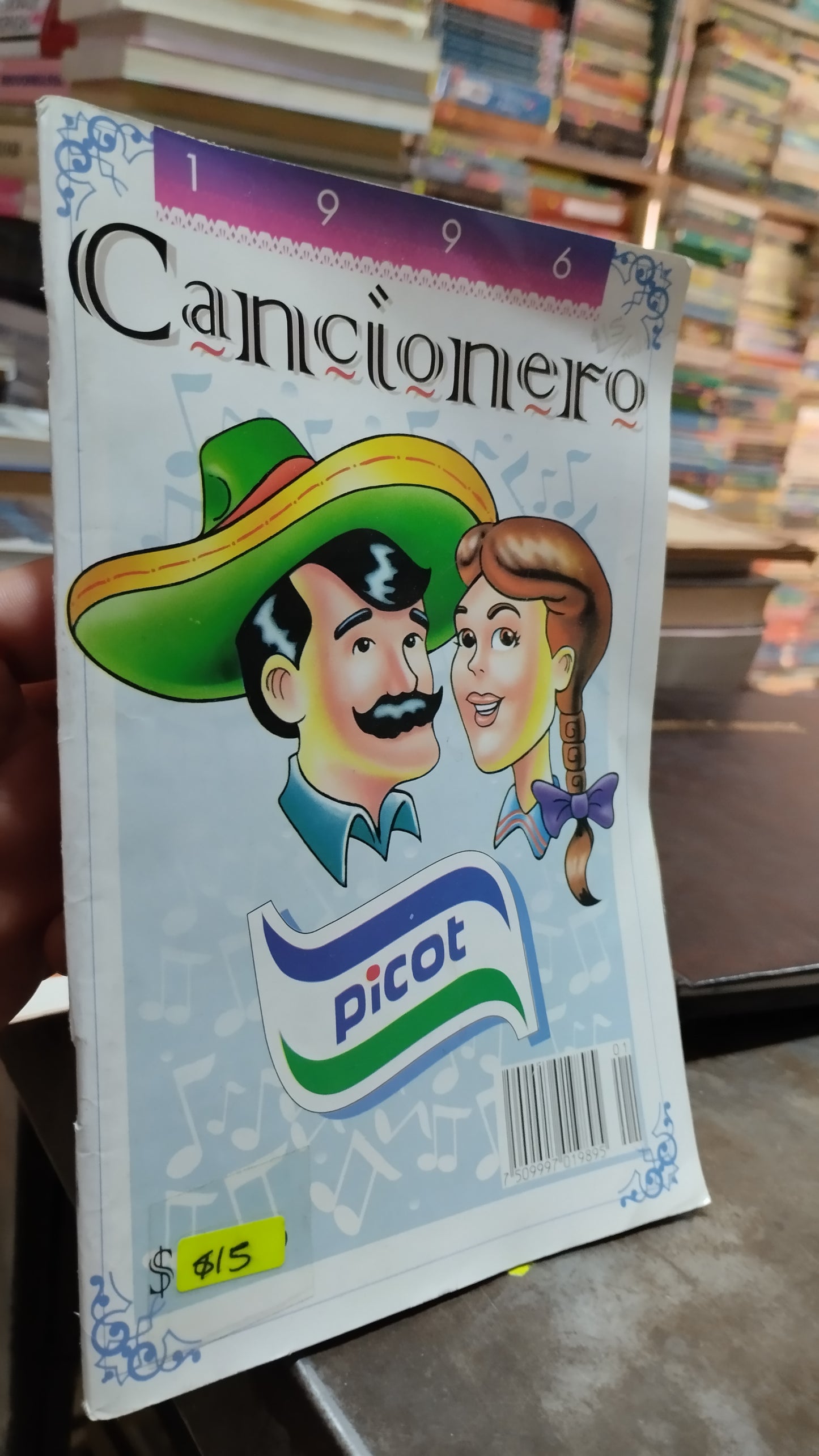 CANCIONERO 1996 LIBRO USADO MUSICA ALDAMA