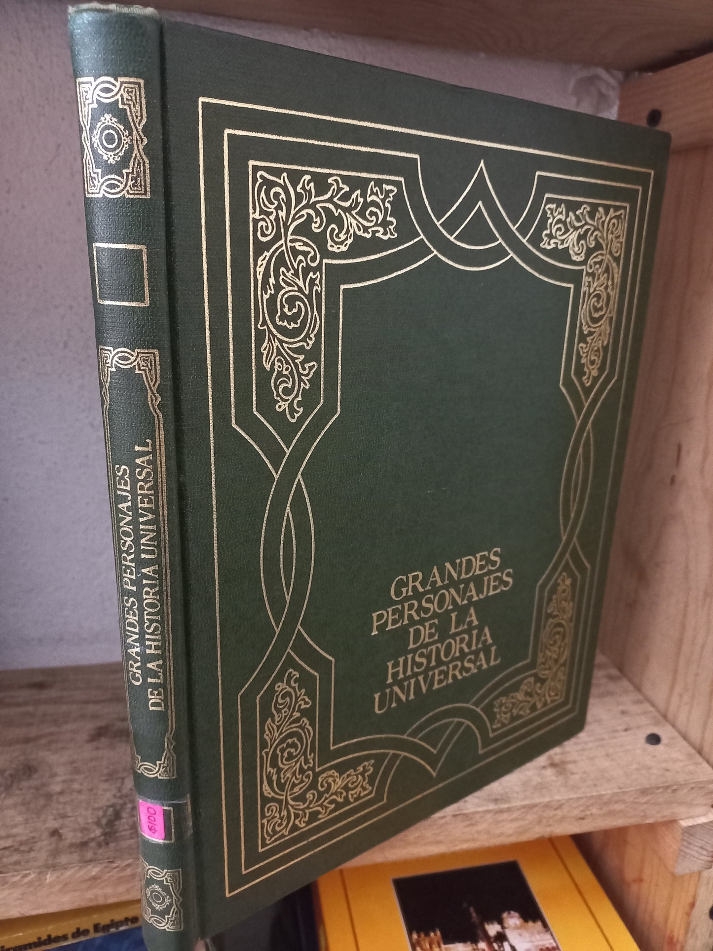 GRANDES PERSONAJES DE LA HISTORIA UNIVERSAL VOLUMEN I USADO HISTORIA LITERARIO 305