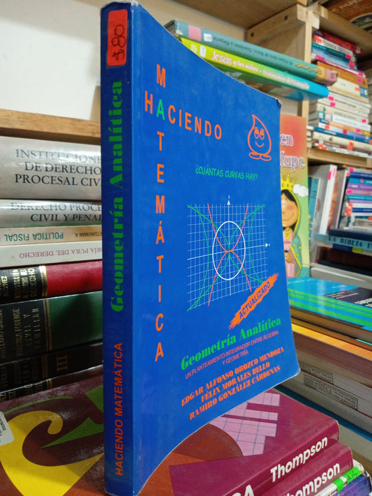 HACIENDO MATEMATICA GEOMETRIA ANALITICA POR AUTORES VARIOS USADO MATEMÁTICAS JUÁREZ