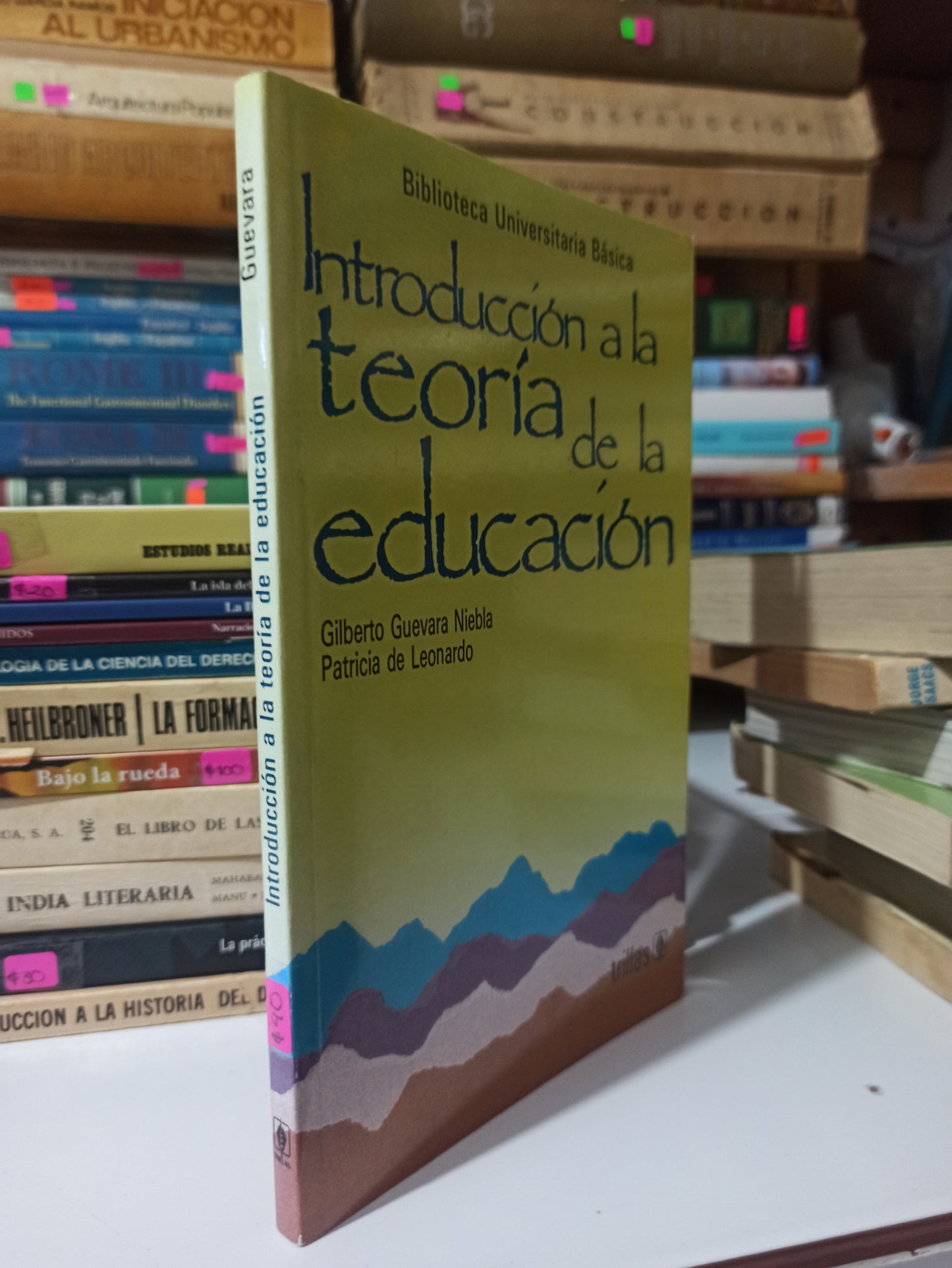 INTRODUCCION A LA TEORIA DE LA EDUCACION POR GILBERTO GUEVARA NIEBLA USADO EDUCACIÓN JUÁREZ