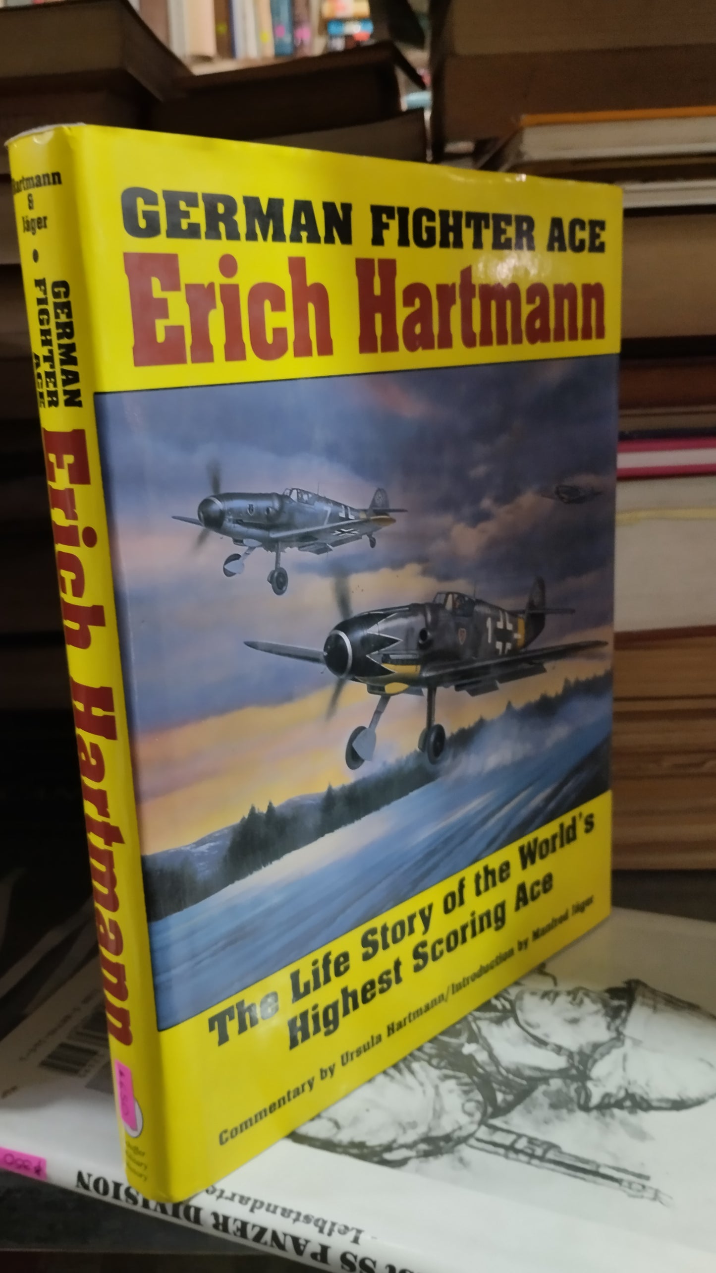 ERICH HARTMANN POR GERMAN FIGHTER ACE LIBRO USADO HISTORIA ALDAMA