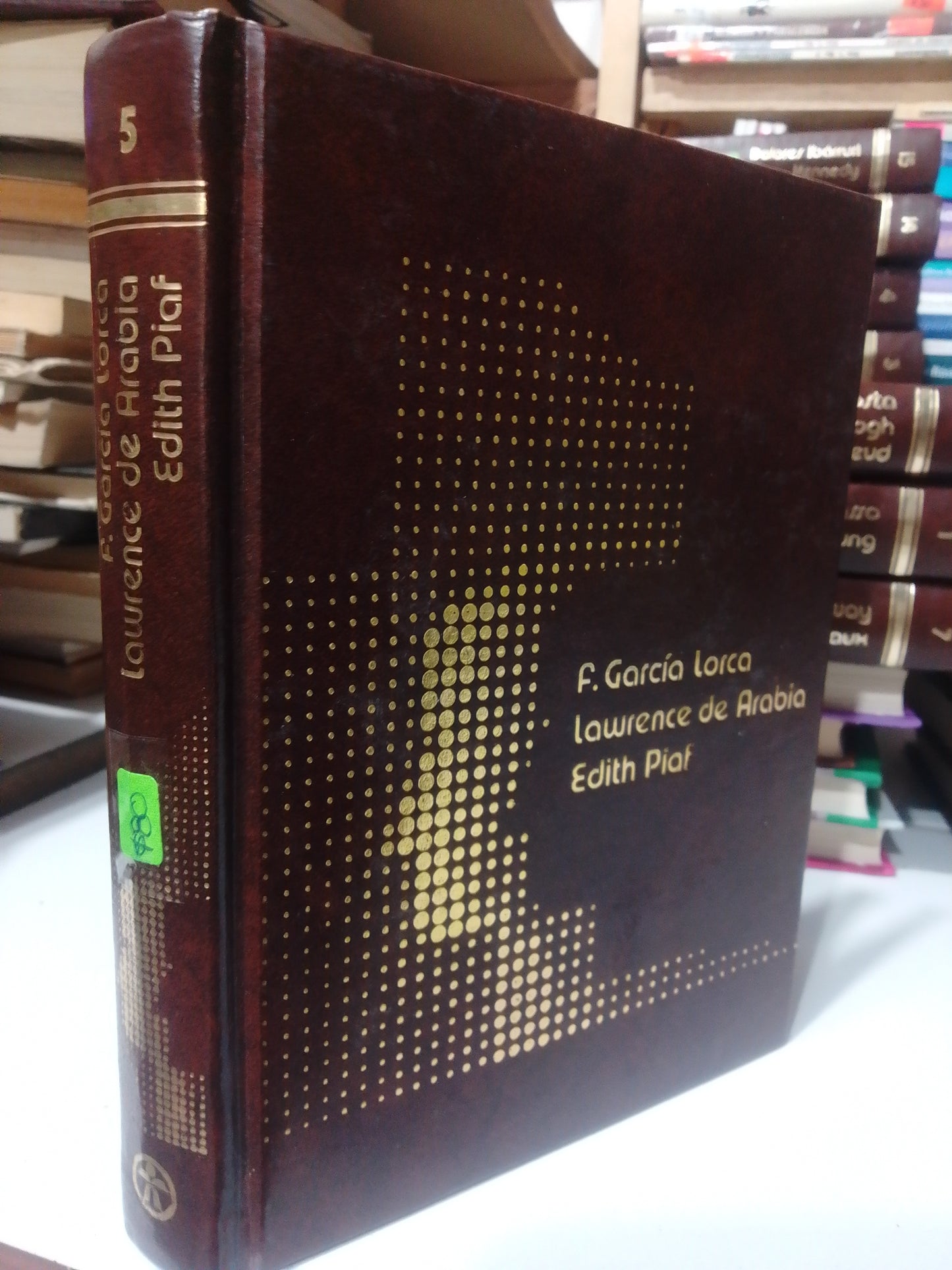 FEDERICO GARCIA LORCA, LAWRENCE DE ARABIA , EDITH PIAF USADO HISTORIA JUAREZ