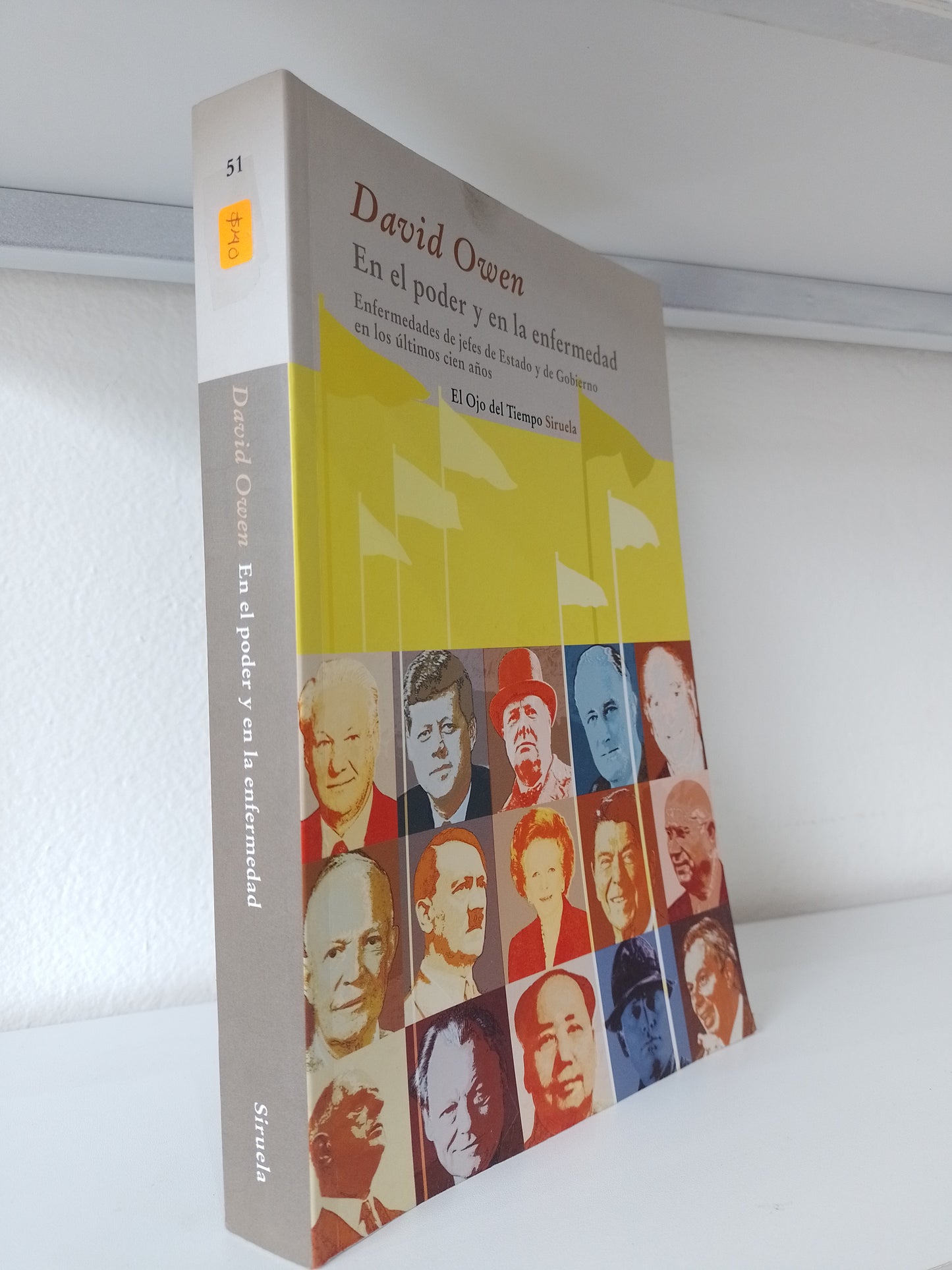 EN EL PODER Y EN LA ENFERMEDAD POR DAVID OWEN USADO POLITICA JUAREZ 515