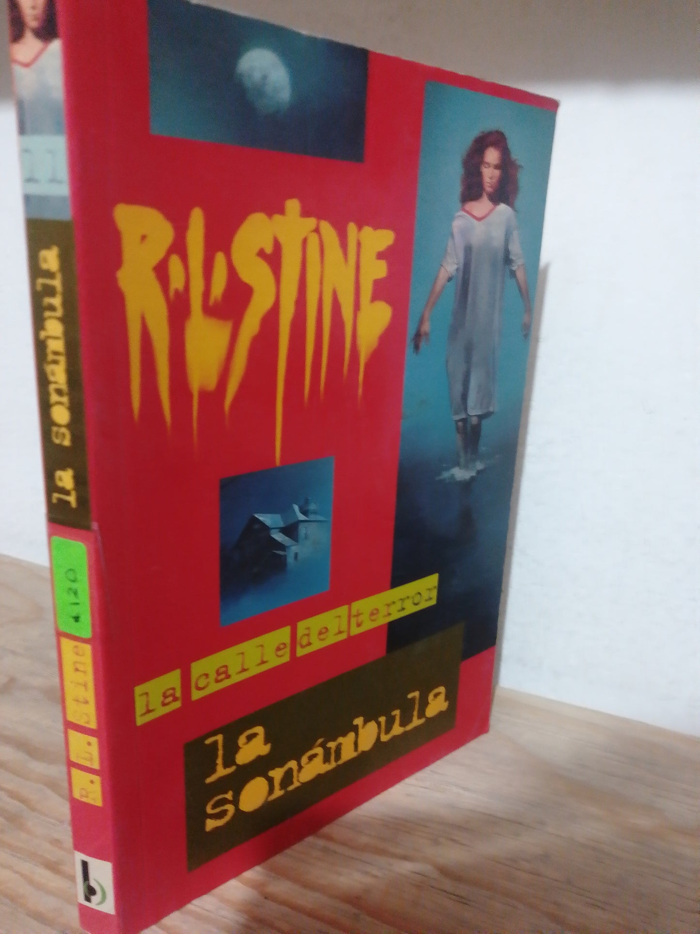 LA SONAMBULA POR R.L. STINE USADO NOVELA JUAREZ