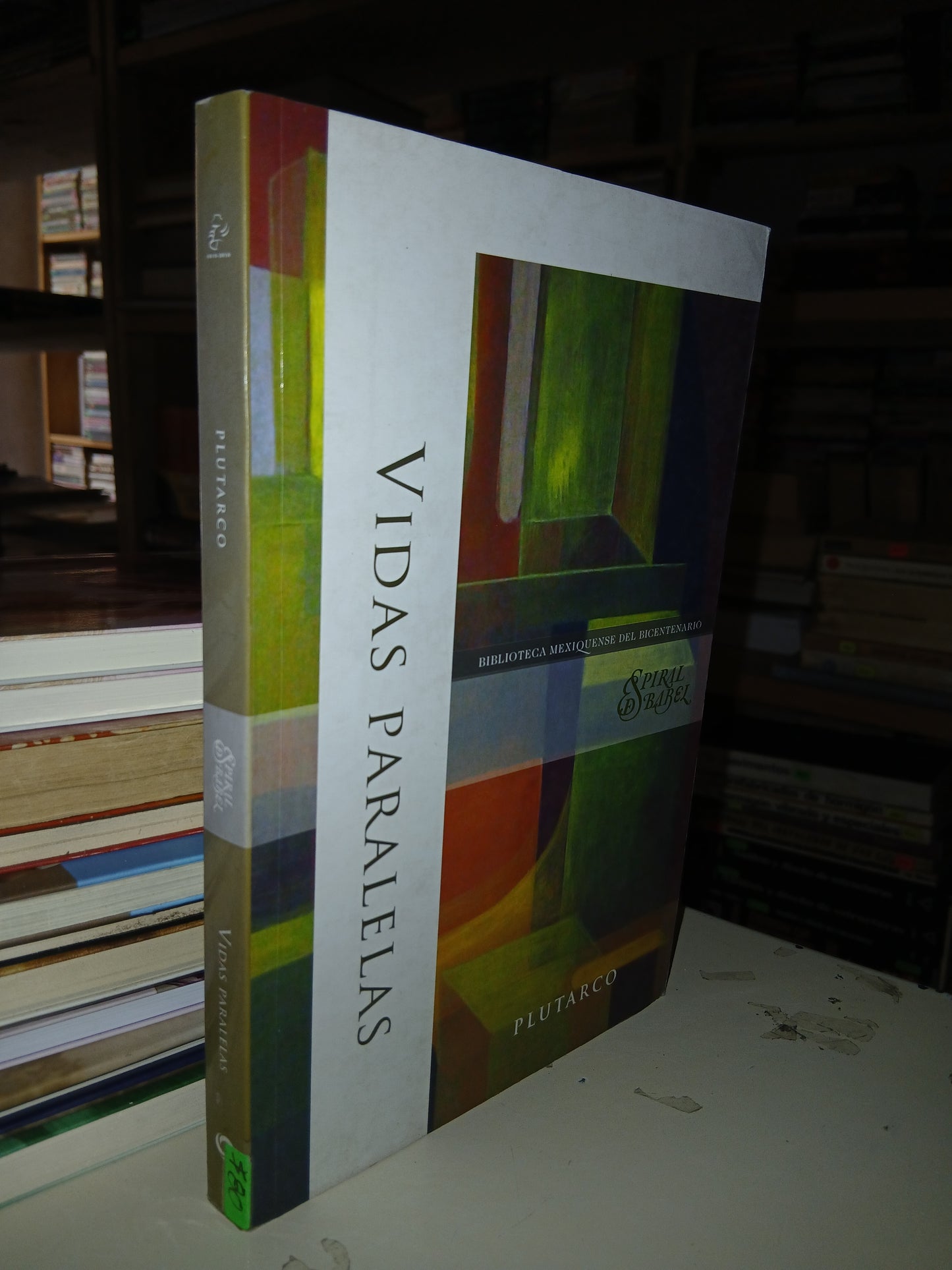 VIDAS PARALELAS POR PLUTARCO USADO NOVELA LITERARIO 207