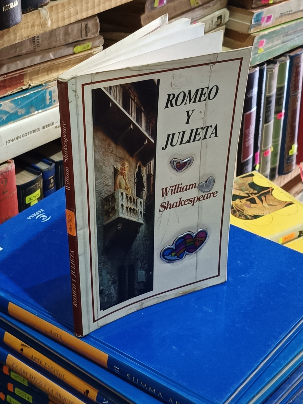 ROMEO Y JULIETA WILLIAM SHAKESPEARE USADO NOVELA LITERARIO 305