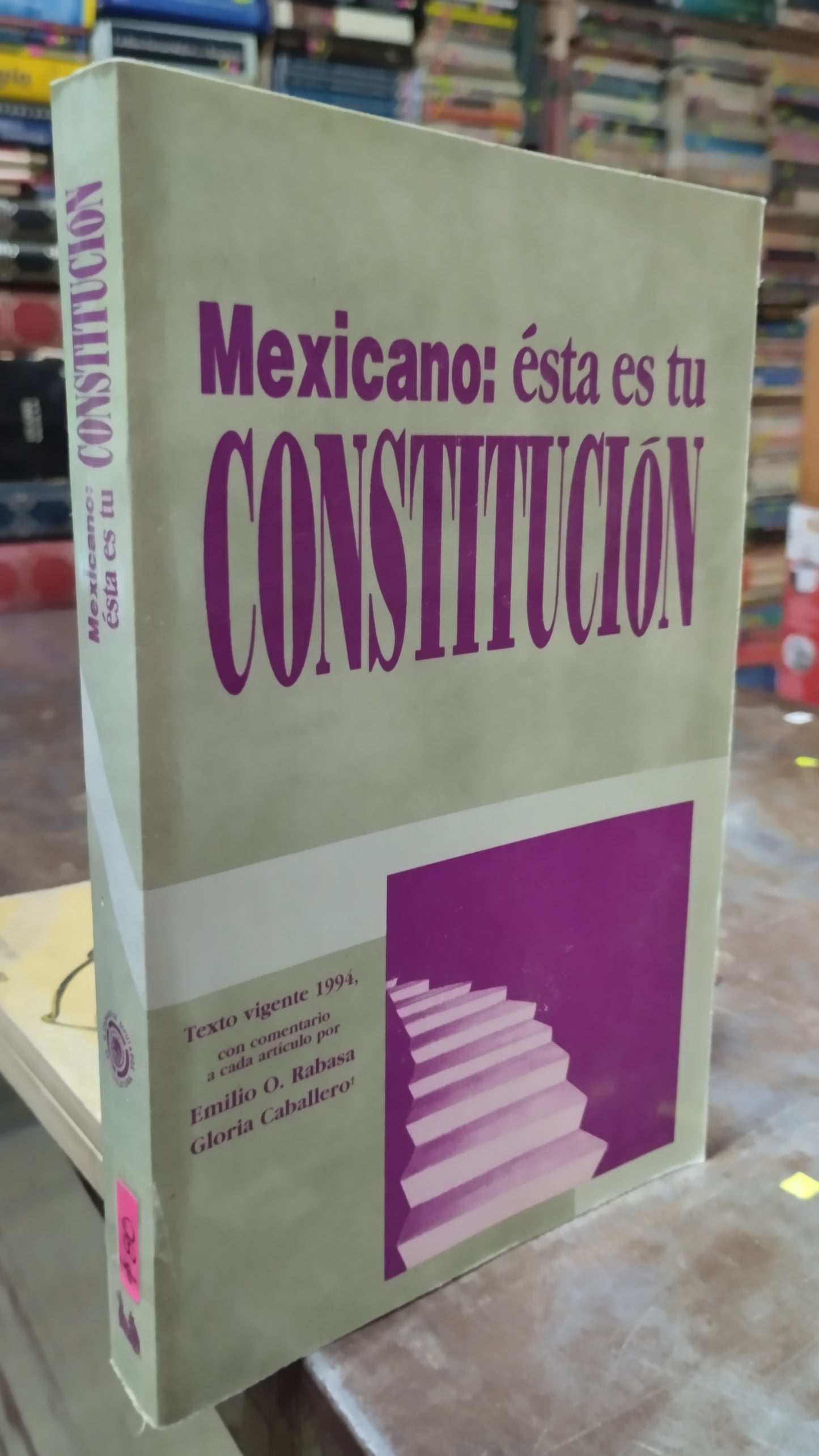 MEXICANO ESTA ES TU CONSTITUCION POR EMILIO O RABASA LIBRO USADO HISTORIA ALDAMA