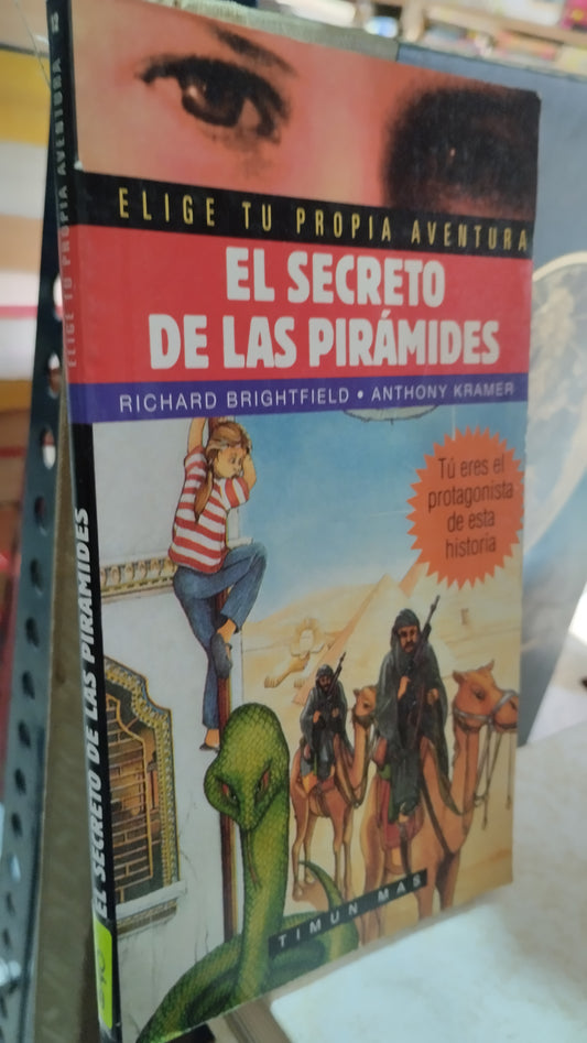 EL SECRETO DE LAS PIRAMIDES POR RICHARD BRIGHTFIELD LIBRO USADO NOVELAS ALDAMA