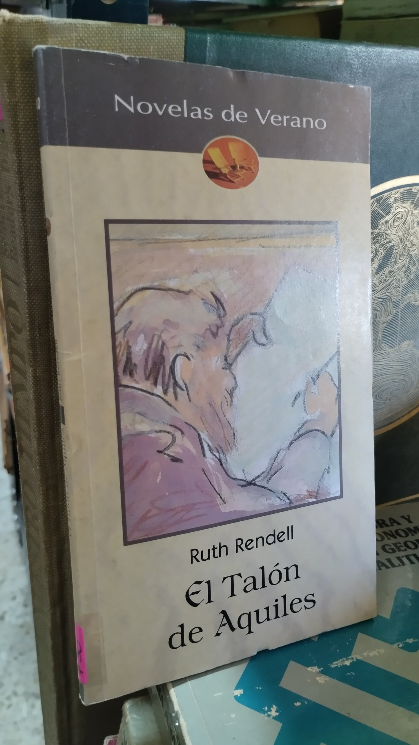 EL TALON DE AQUILES POR RUTH RENDELL LIBRO USADO NOVELAS ALDAMA