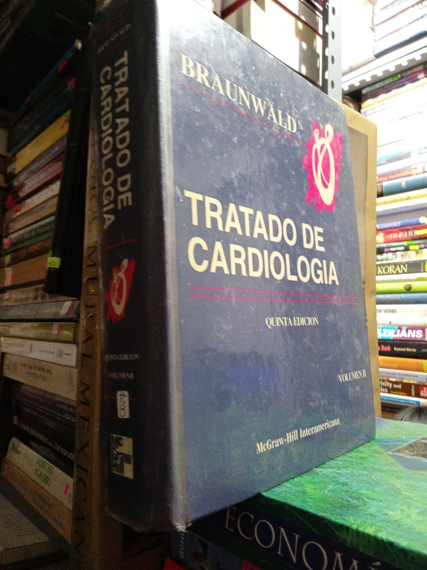 TRATADO DE CARDIOLOGIA VOLUMEN II  POR BRAUNWALD USADO SALUD JUAREZ
