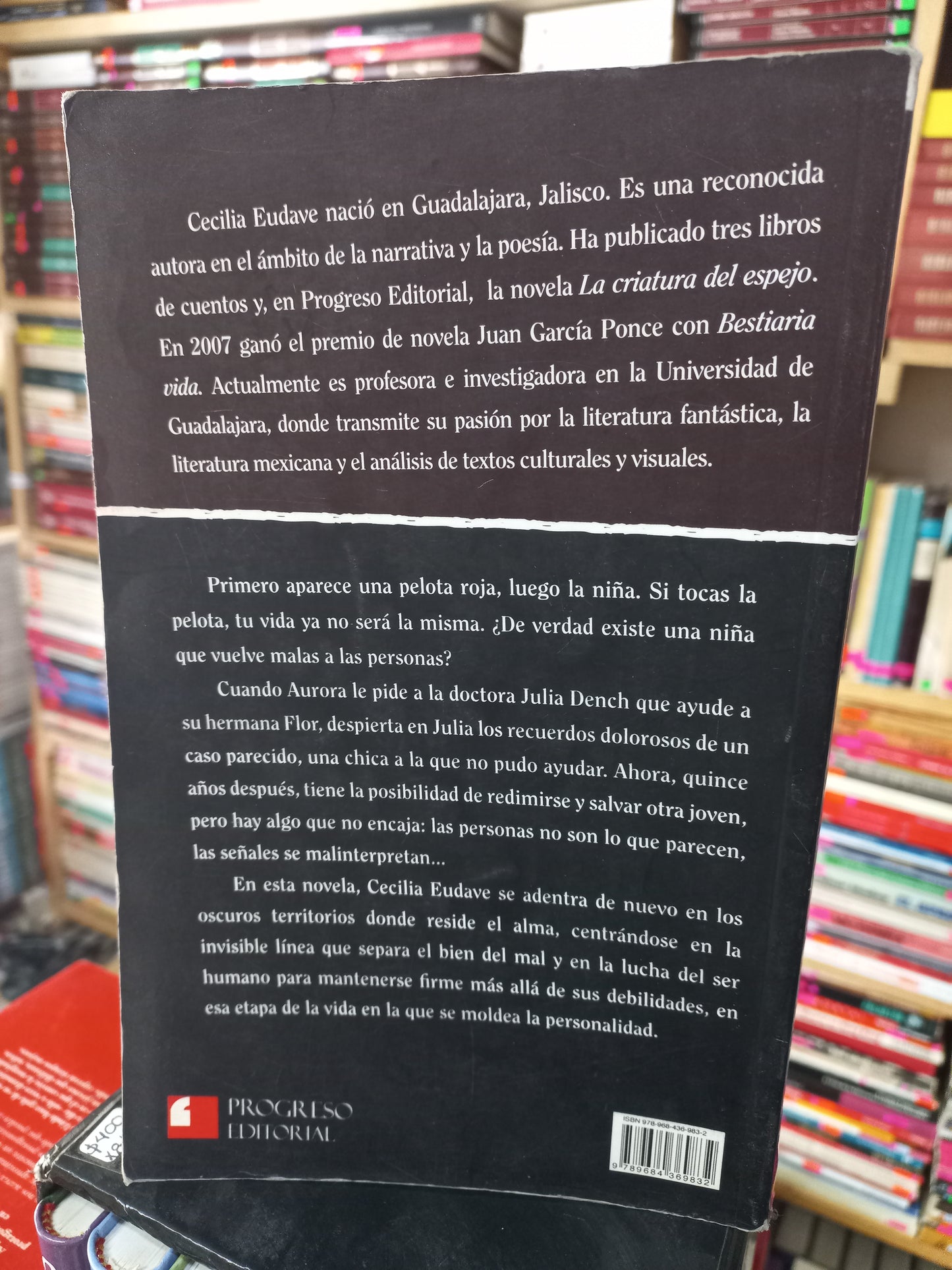 EL ENIGMA DE LA ESFERA POR CECILIA EUDAVE USADO NOVELA JUÁREZ