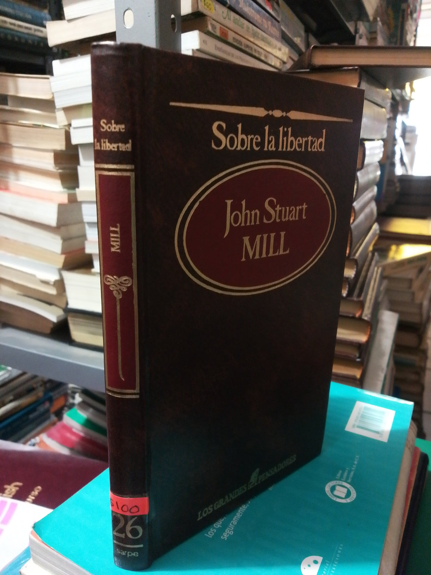 SOBRE LA LIBERTAD POR JOHN STUART MILL USADO NOVELA JUAREZ