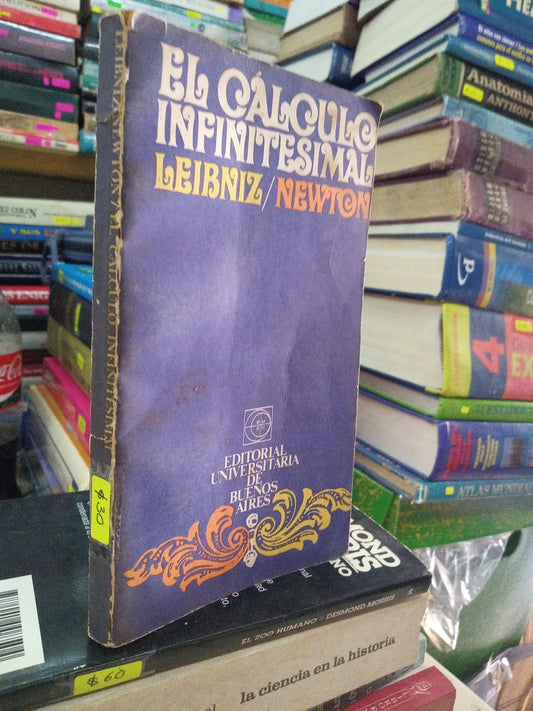 EL CALCULO INFINITESIMAL POR LEIBNIZ/NEWTON USADO MATEMATICAS LITERARIO 207