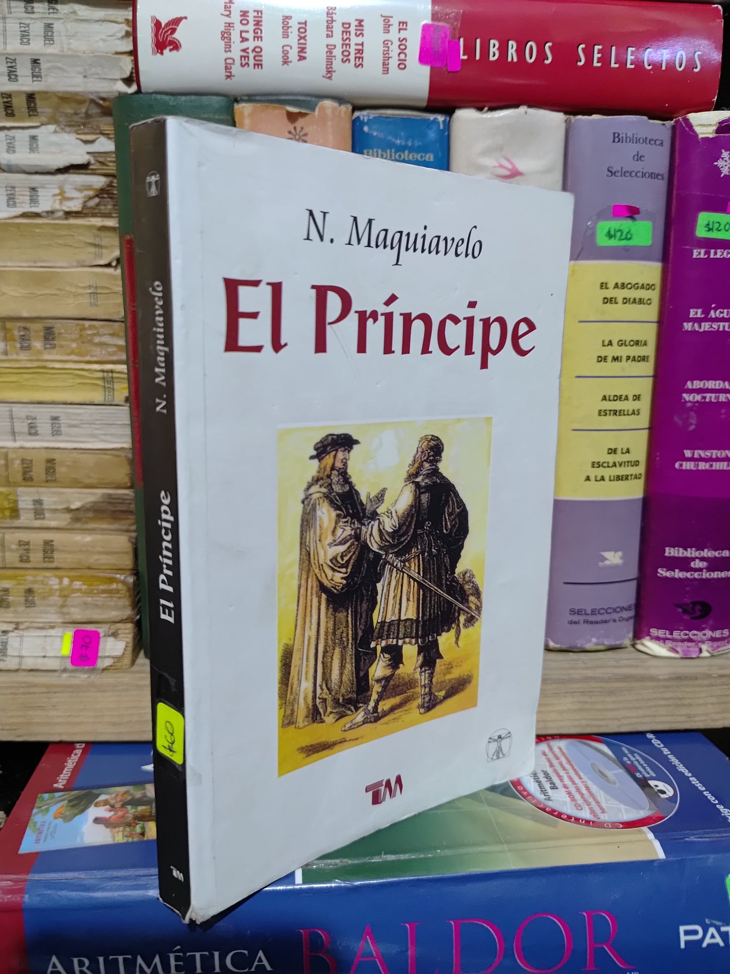 EL PRINCIPE POR N. MAQUIAVELO USADO NOVELAS JUAREZ 507