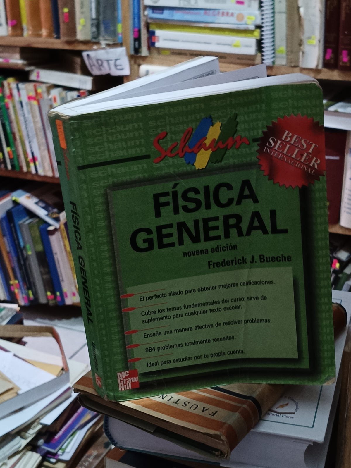 FISICA GENERAL NOVENA EDICION FREDERICK J. BUECHE USADO FISICA LITERARIO 305