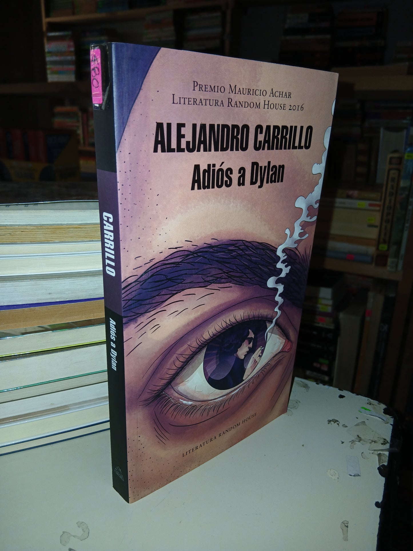 ADIOS A DYLAN POR ALEJANDRO CARRILLO USADO NOVELA LITERARIO 207