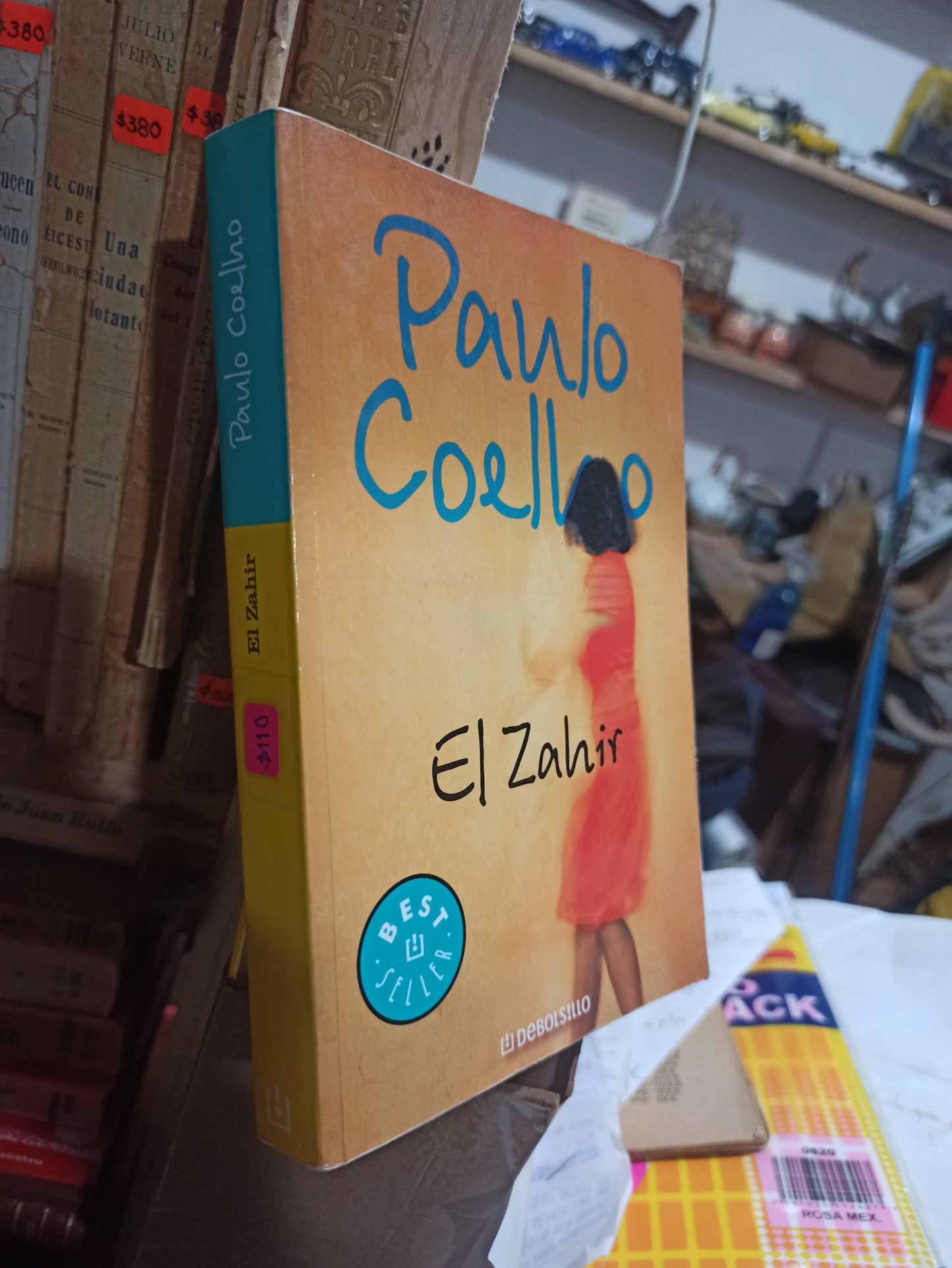 EL ZAHIR POR PAULO COELLO USADO SUPERACIÓN PERSONAL ALDAMA