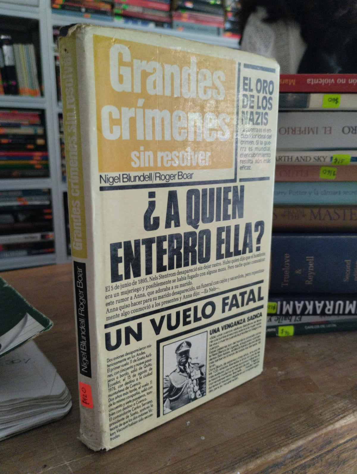 GRANDES CRIMENES SIN RESOLVER POR NIGEL BLUNDELL USADO HISTORIA JUAREZ 515