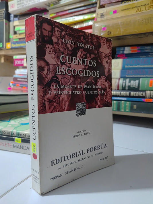 CUENTOS ESCOGIDOS POR LEON TOLSTOI USADO NOVELAS JUAREZ 507