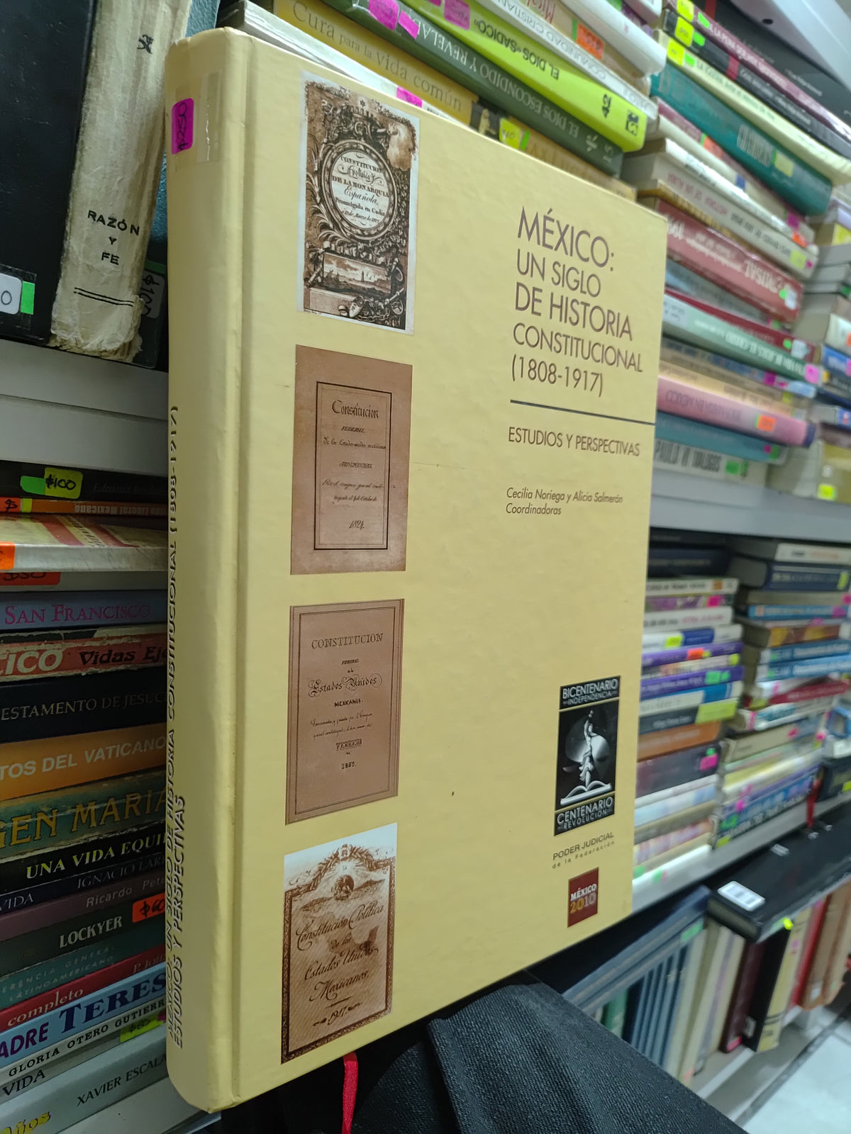 MEXICO UN SIGLO DE HISTORIA CONSTITUCIONAL POR CECILIA NORIEGA USADO HISTORIA JUAREZ 515