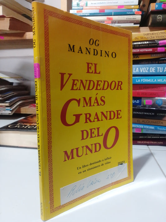 EL VENDEDOR MAS GRANDE DEL MUNDO POR OG MANDINO USADO SUPERACION PERSONAL JUAREZ