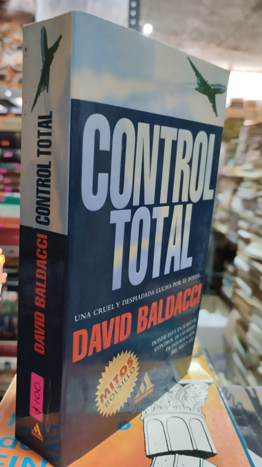 CONTROL TOTAL DAVID BALDACCI LIBRO USADO NOVELAS ALDAMA