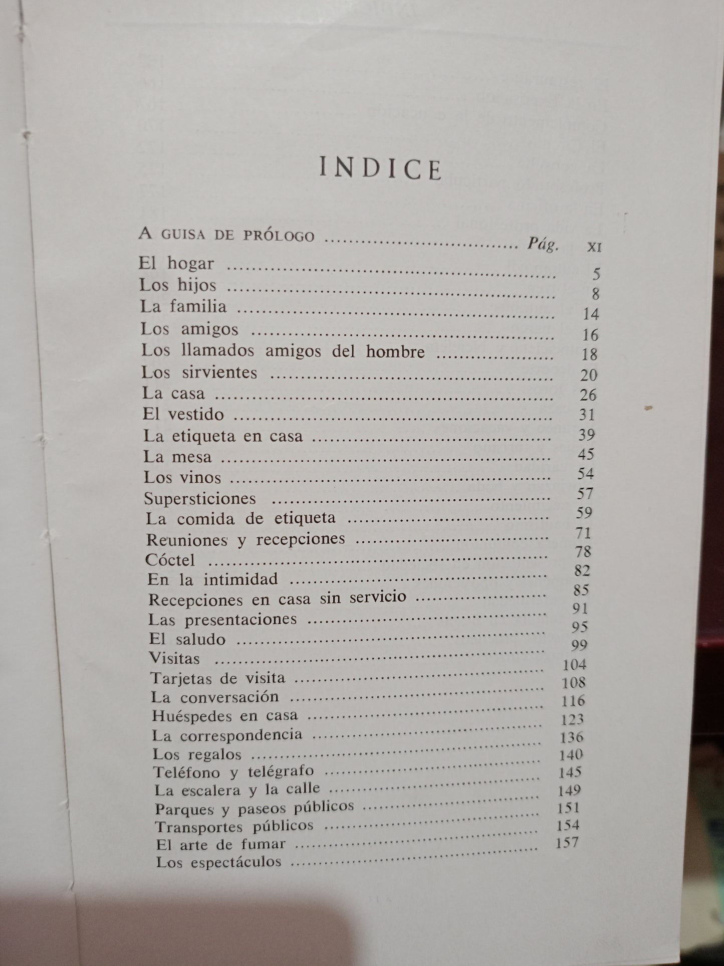 CORTESÍA Y ETIQUETA MODERNAS POR OLGA BAUER USADO SUPERACIÓN PERSONAL LITERARIO 305