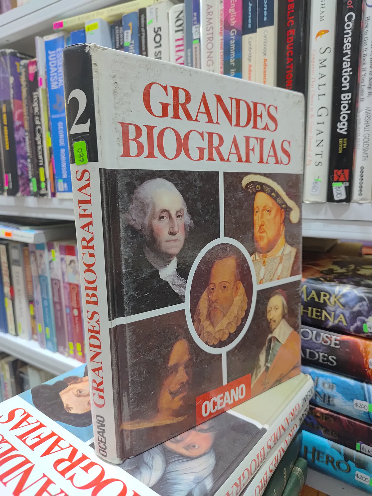 GRANDES BIOGRAFIAS TOMO 2 POR EDITORIAL OCEANO USADO HISTORIA JUAREZ 507