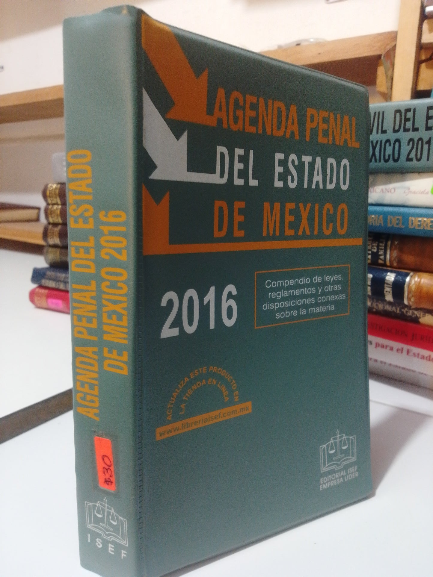 AGENDA PENAL DEL ESTADO DE MÉXICO 2016 USADO DERECHO JUAREZ
