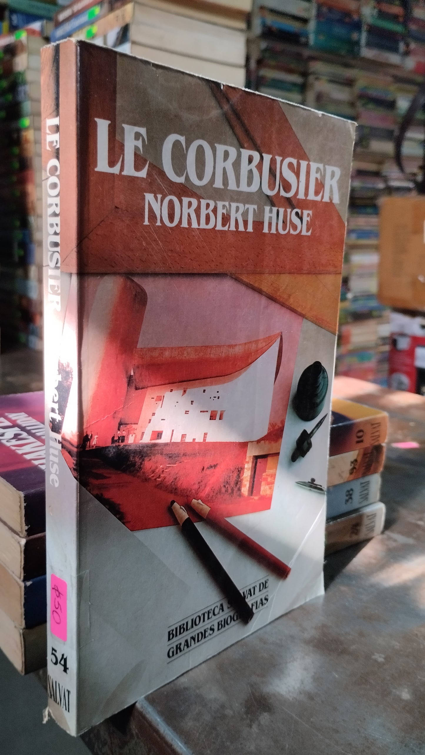 LE CORBUSIER POR NORBERT HUSE LIBRO USADO HISTORIA ALDAMA