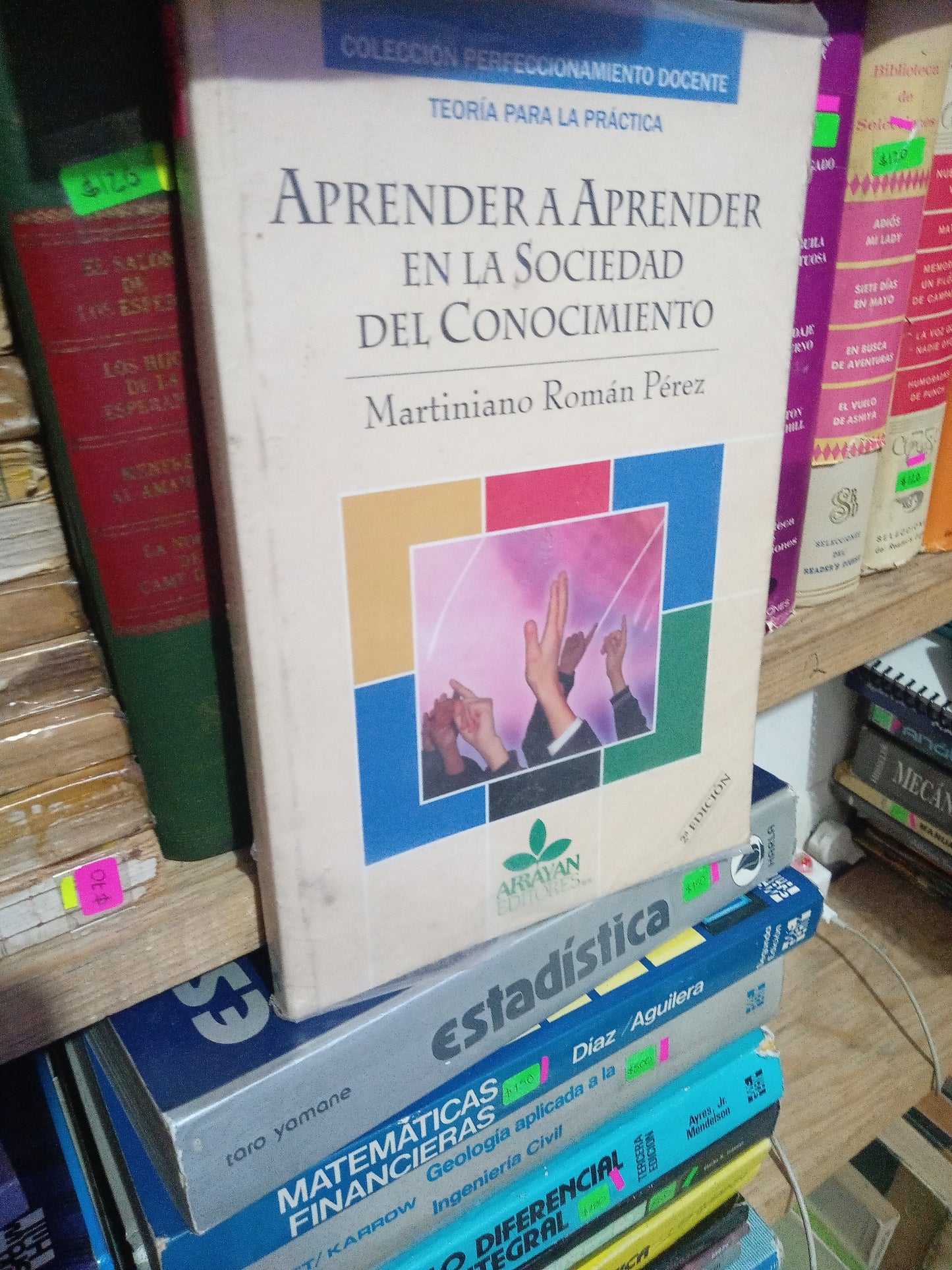APRENDER A APRENDER EN LA SOCIEDAD DEL CONOCIMIENTO POR MARTINIANO ROMAN PEREZ USADO EDUCACION JUAREZ