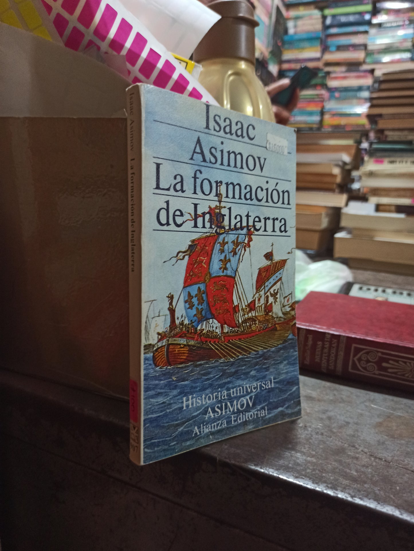 LA FORMACION DE INGLATERRA POR ISAAC ASIMOV USADO NOVELA ALDAMA