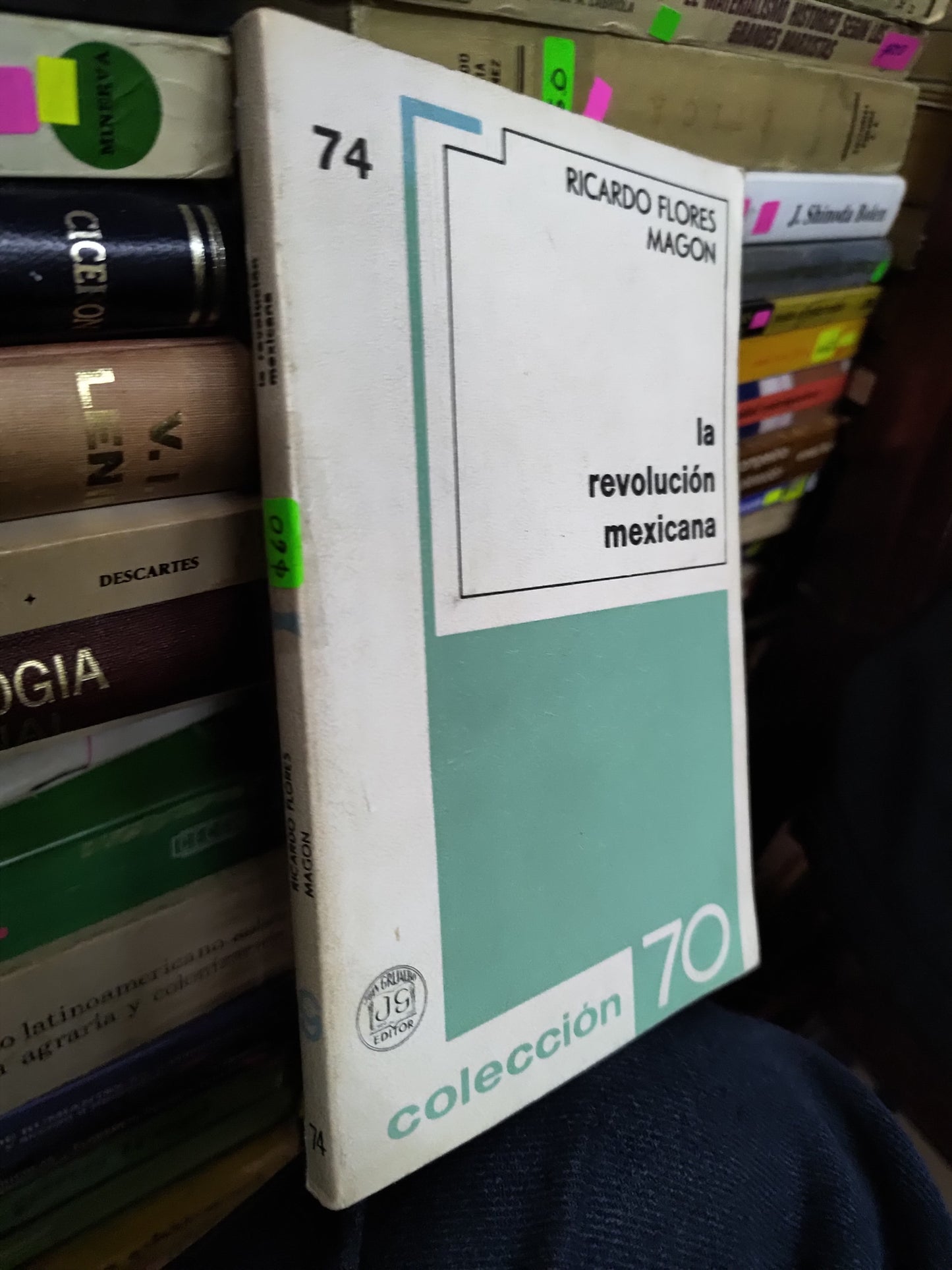 LA REVOLUCION MEXICANA POR RICRADO FLORES MAGON USADO HISTORIA LITERARIO 207