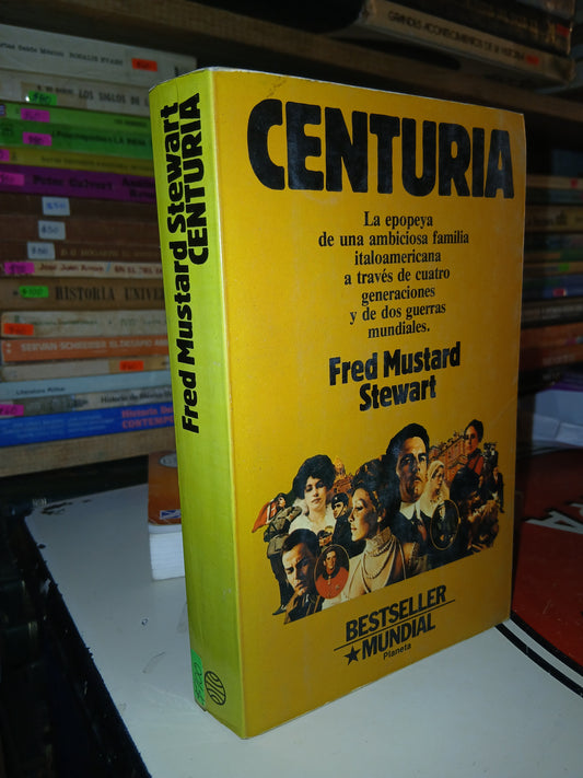 CENTURIA POR FRED MUSTARD STEWART USADO NOVELA LITERARIO 207