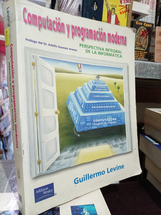COMPUTACION Y PROGRAMACION MODERNA ADOLFO GUZMÁN ARENAS POF GUILLERMO LEVINE USADO COMPUTO LITERARIO 305