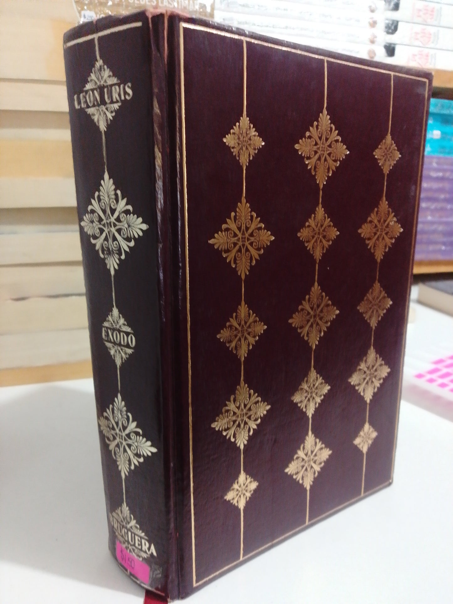 EXODO POR LEON URIS USADO NOVELAS JUAREZ