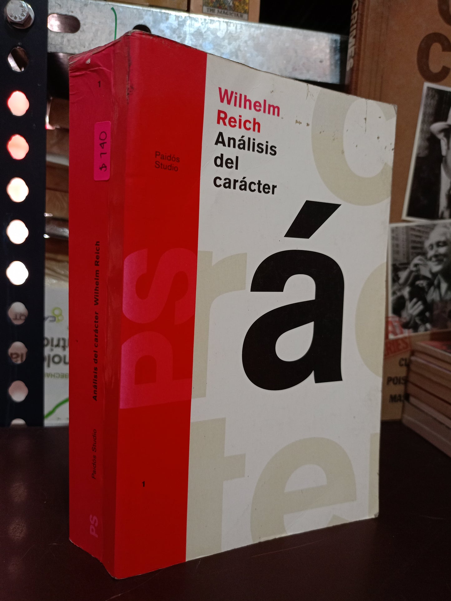 ANÁLISIS DEL CARÁCTER POR WILHELM REICH USADO PSICOLOGÍA LITERARIO 305