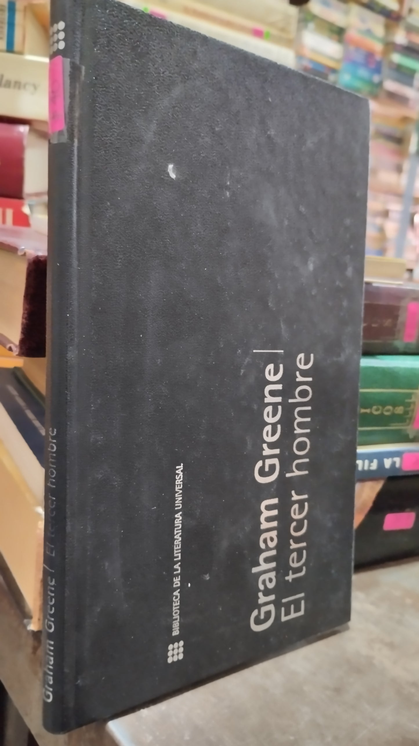 EL TECER HOMBRE POR GRAHAM GREENE LIBRO USADO NOVELAS ALDAMA