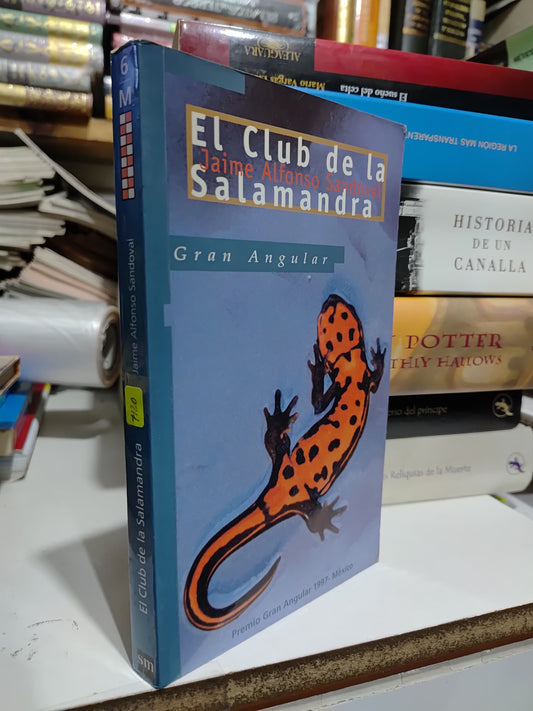 EL CLUB DE LA SALAMANDRA POR JAIME ALFONSO SANDOVAL USADO NOVELAS JUAREZ 507