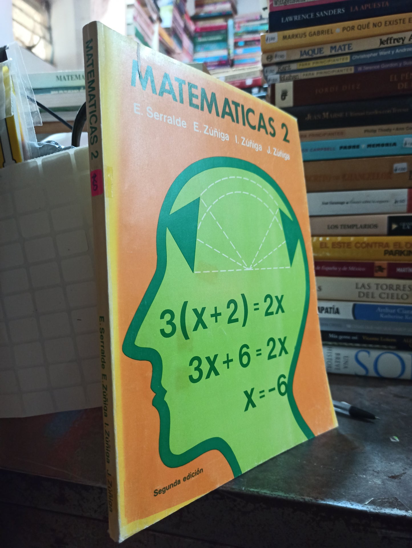 MATEMATICAS 2 POR VARIOS AUTORES USADO MATEMATICAS ALDAMA