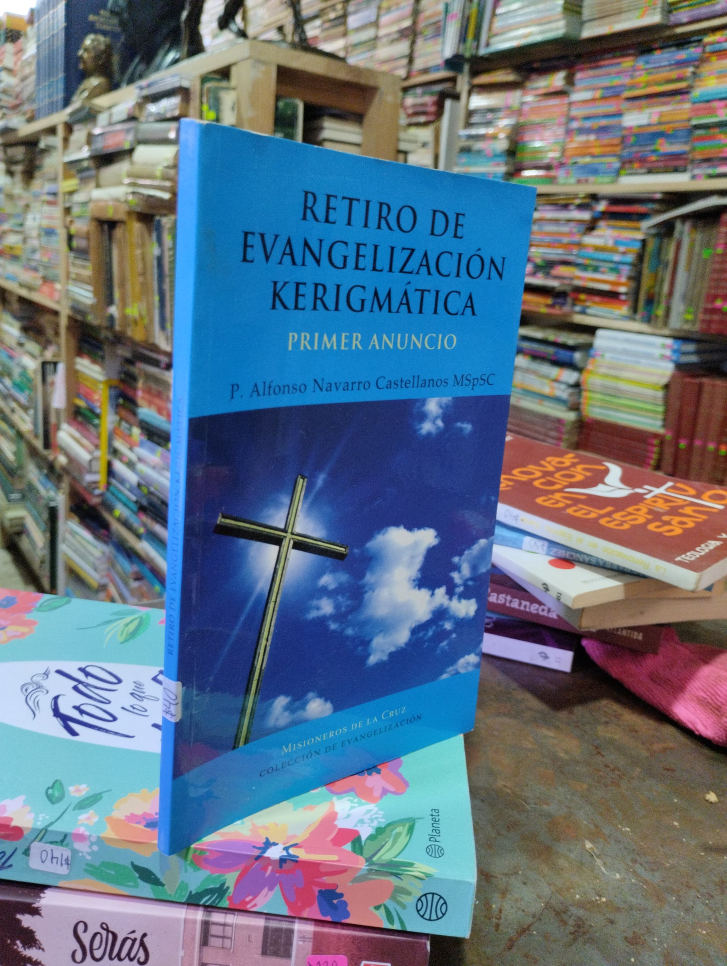 RETIRO DE EVANGELIZACION KERIGMATICA POR ALFONSO NAVARRO USADO RELIGION ALDAMA
