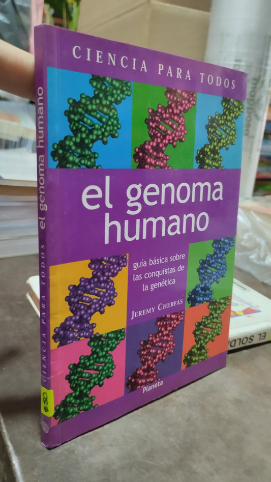 EL GENOMA HUMANO POR JEREMY CHERFAS LIBRO USADO INFANTIL ALDAMA