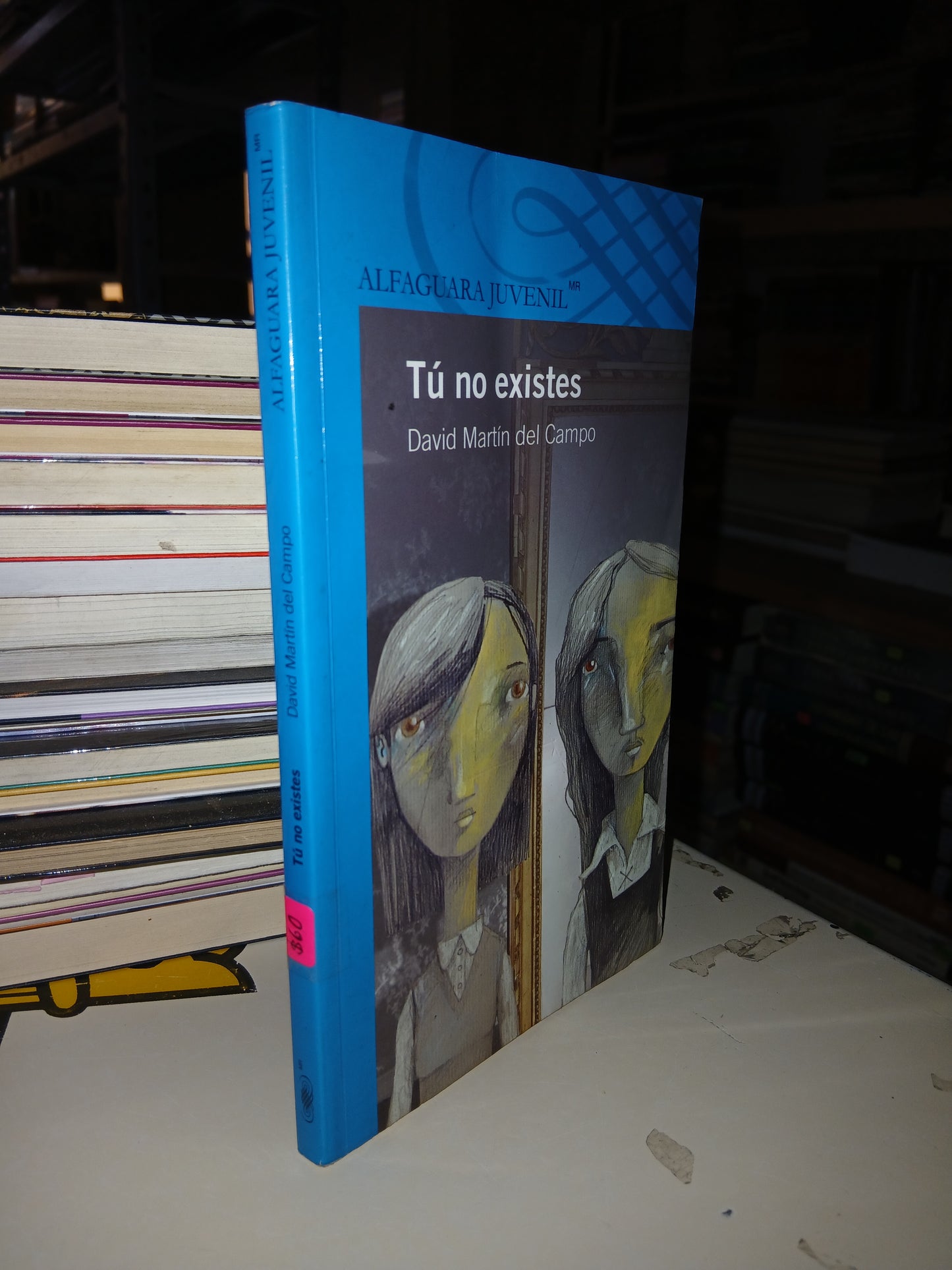 TÚ NO EXISTES POR DAVID MARTÍN DEL CAMPO USADO NOVELA LITERARIO 207