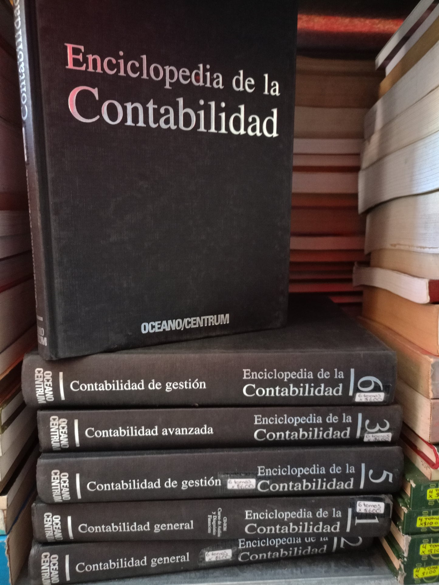 ENCICLOPEDIA DE LA CONTABILIDAD USADO CONTA LITERARIO 305